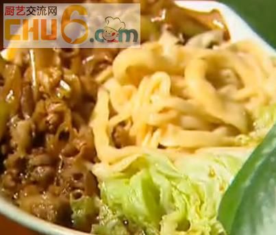 羊肉汆面
