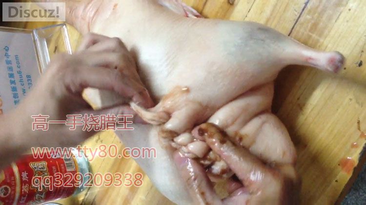 烧鸭缝针