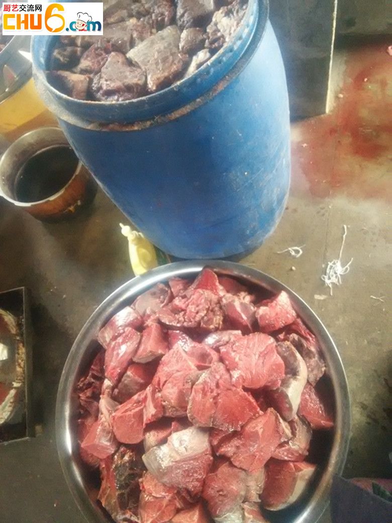 牛肉淹制中
