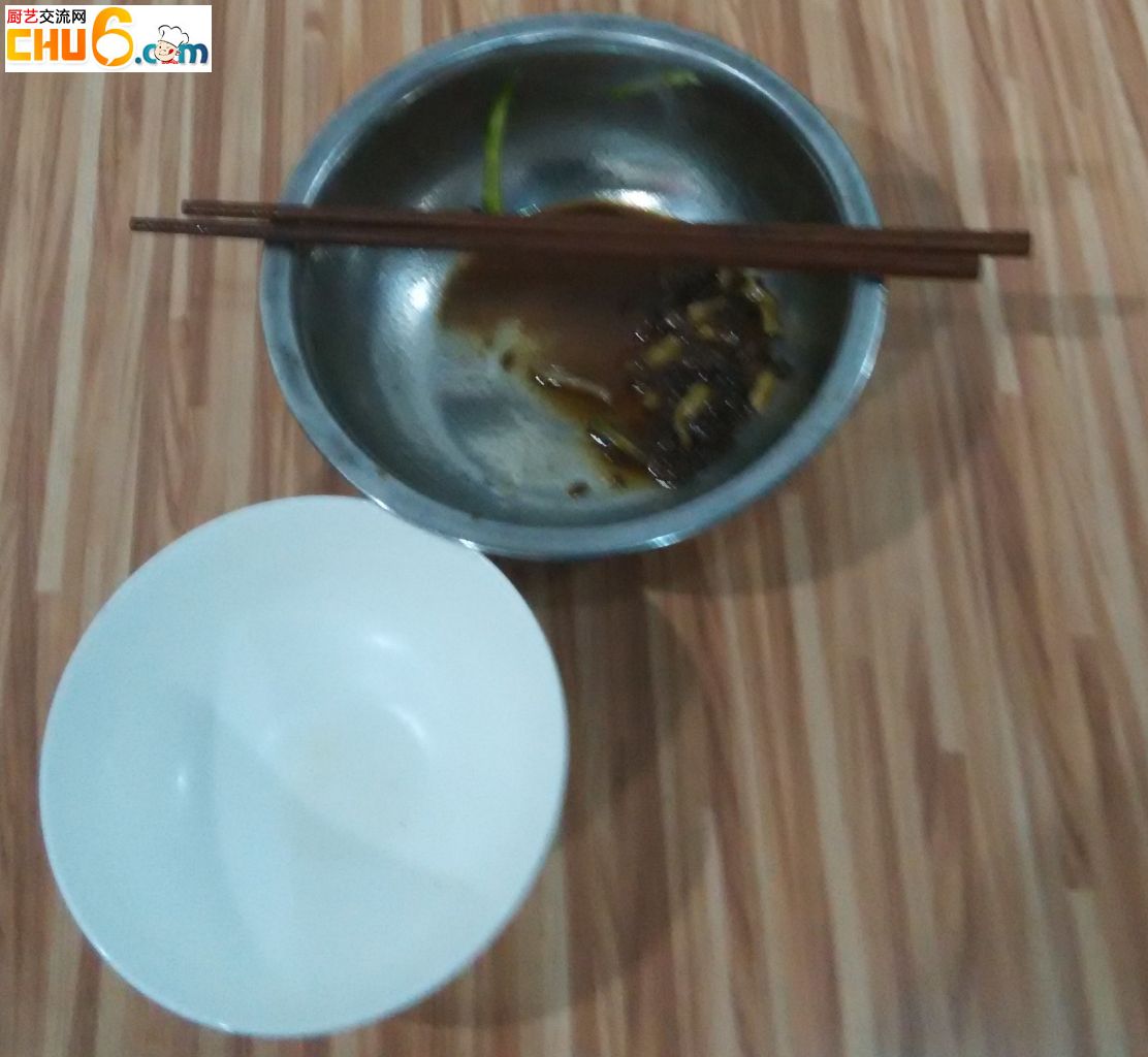 这个顾客连声说好，吃的干干净净。