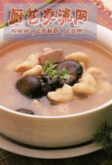菱角素肉汤