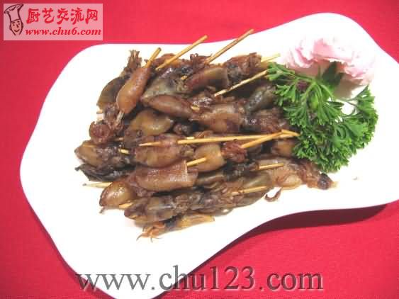 烤小鱿鱼